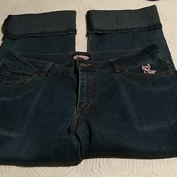 Zoey Beth Cuffed Jeans Sz 11/12 - Picture 4 of 10